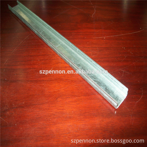 Galvanized Steel C Channel For Suspended Ceiling Profile